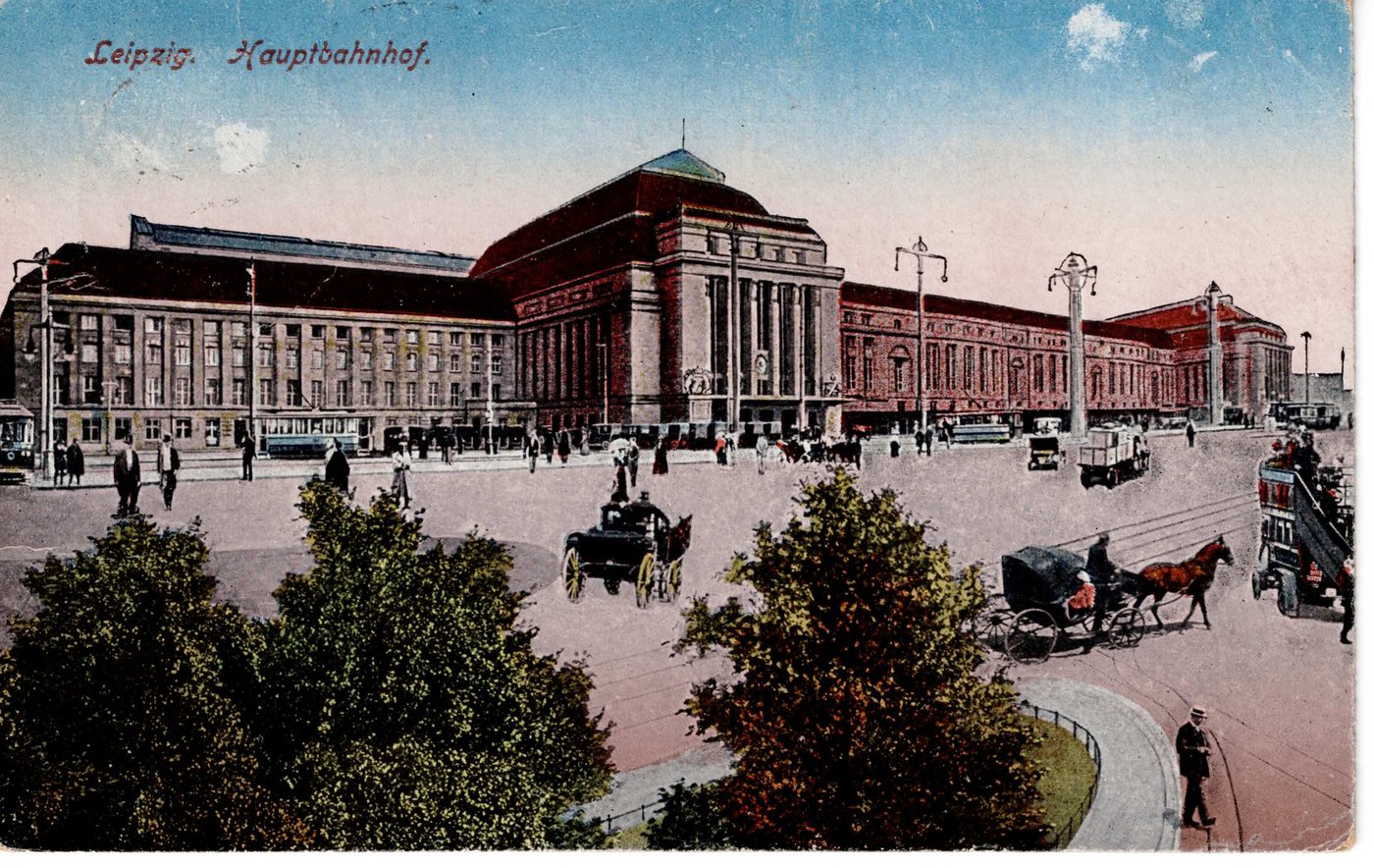 Leipzig. Hauptbahnhof