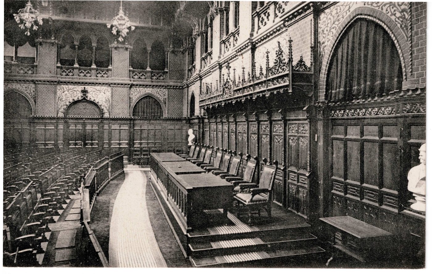 LÜBECK, RATHAUS, BÜRGERSCHAFTSSAAL.