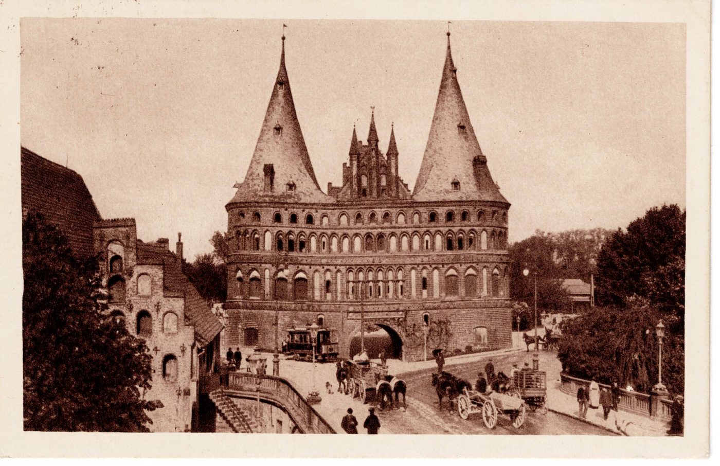 LÜBECK, Holstentor.