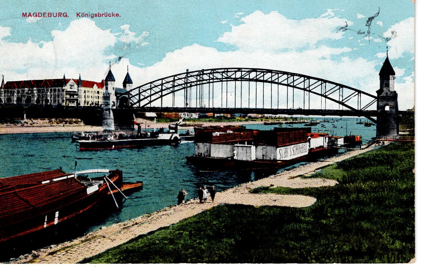 Magdeburg. Koenigsbruecke.