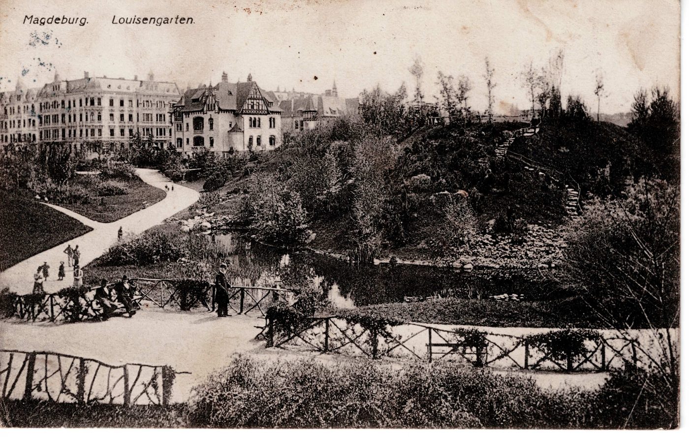 Magdeburg. Louisengarten.