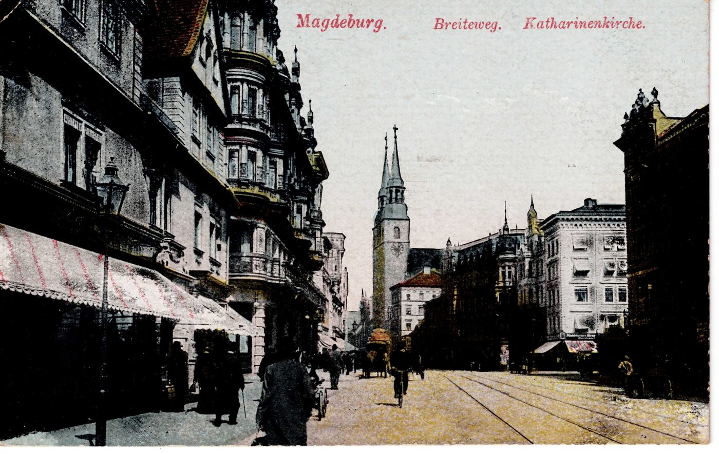 Magdeburg. Breiteweg. Katharinenkirche.