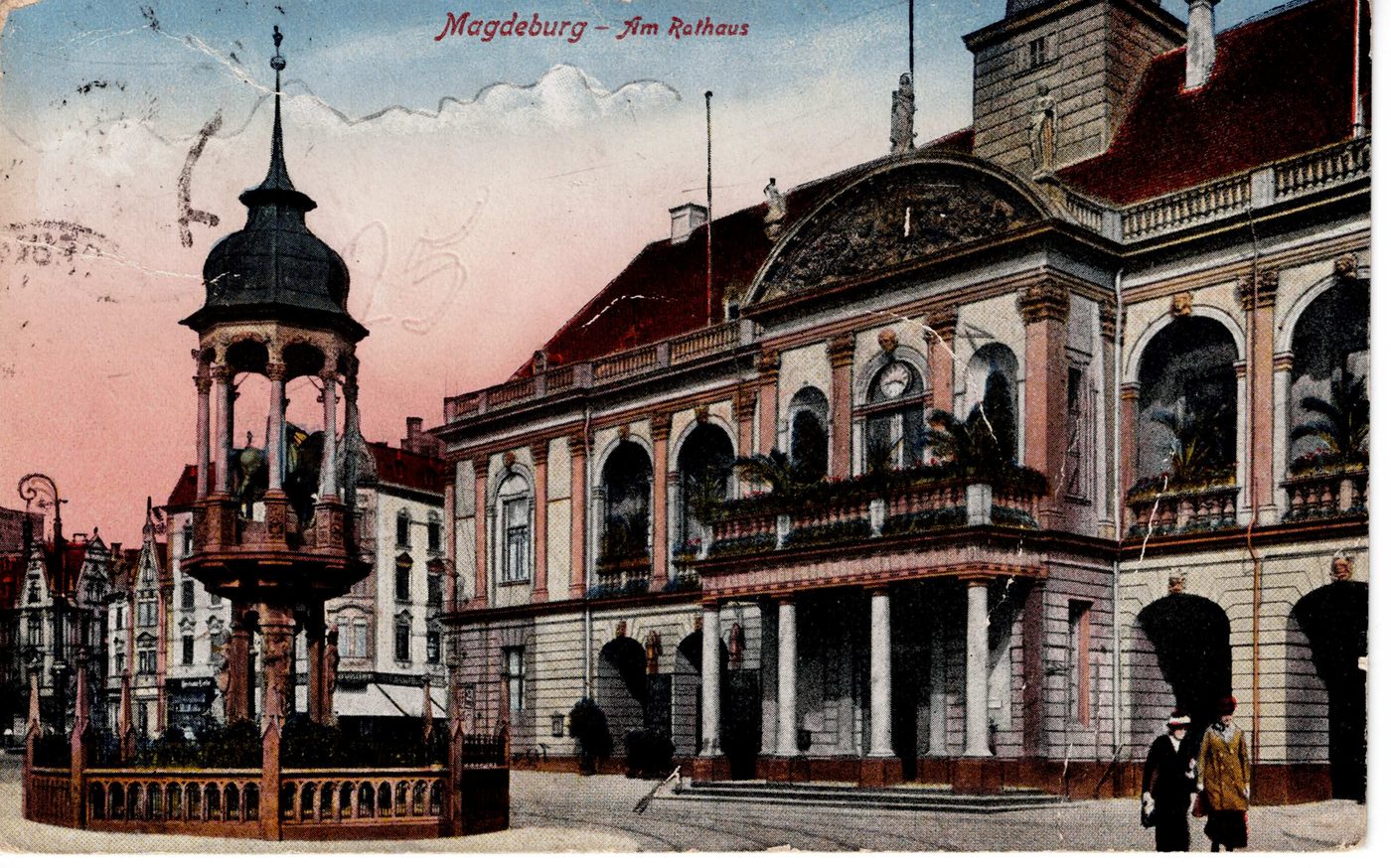 Magdeburg — Am Rathaus