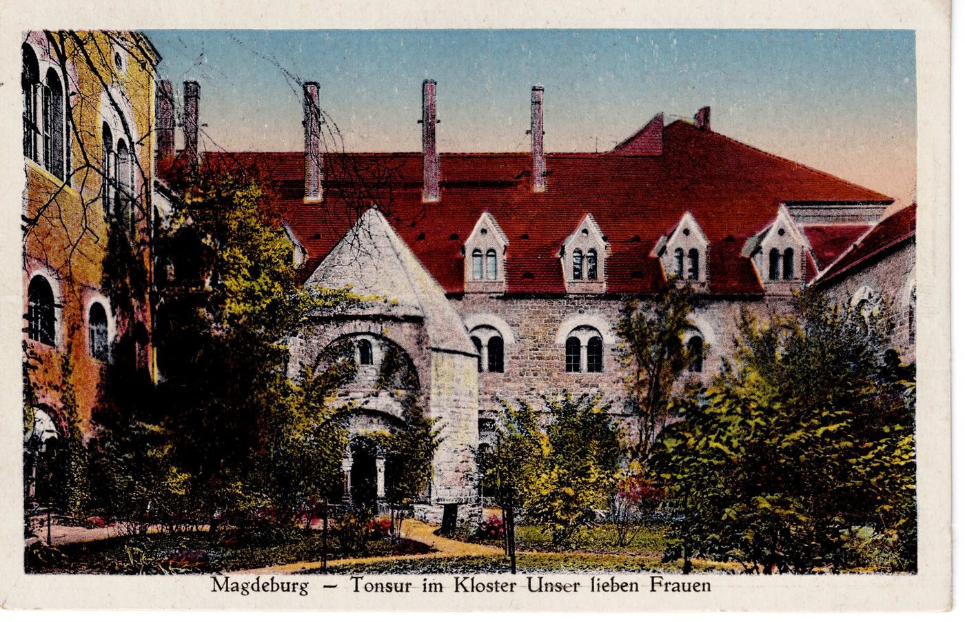 Magdeburg — Tonsur im Kloster Unser lieben Frauen