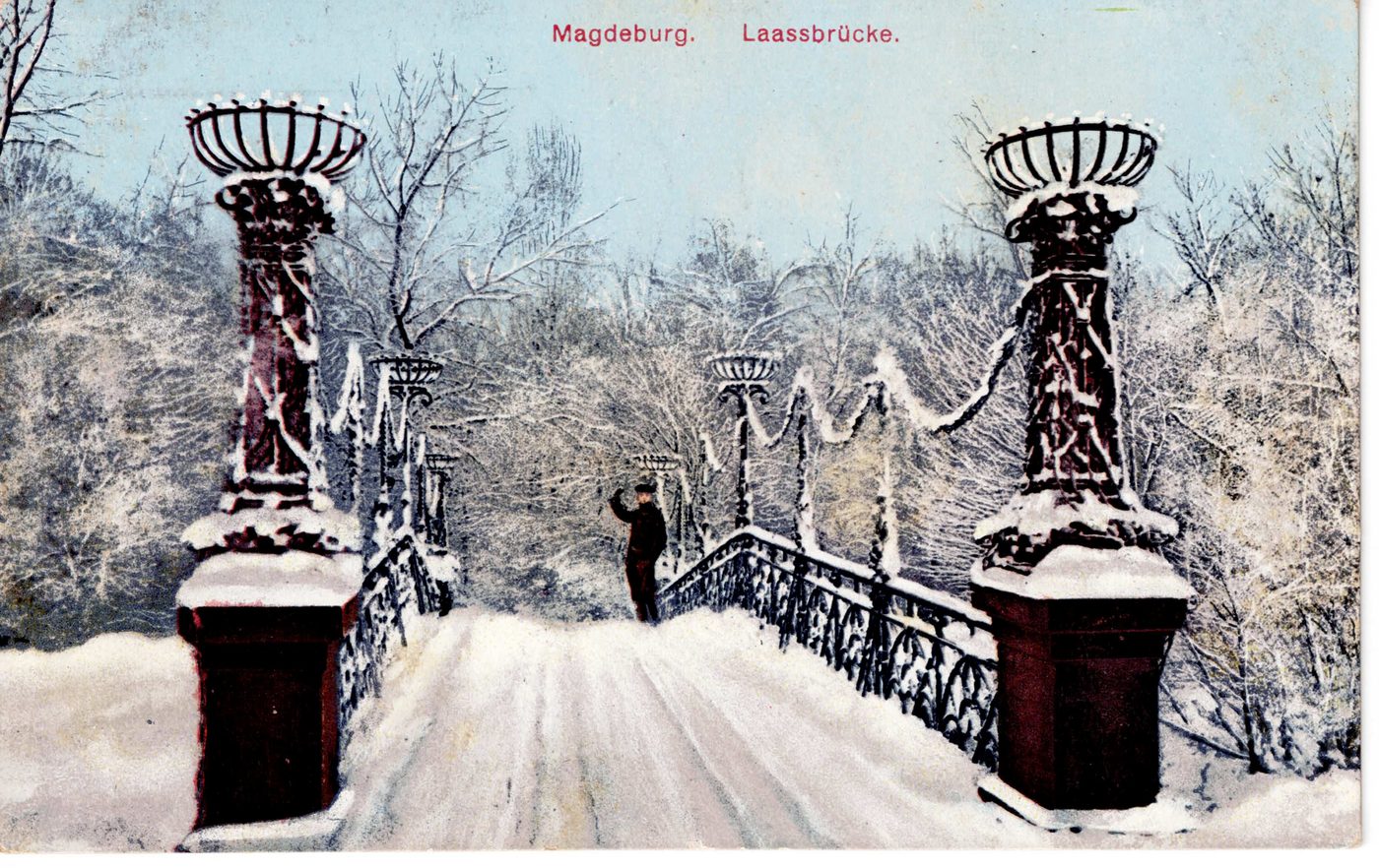 Magdeburg. Laassbruecke.