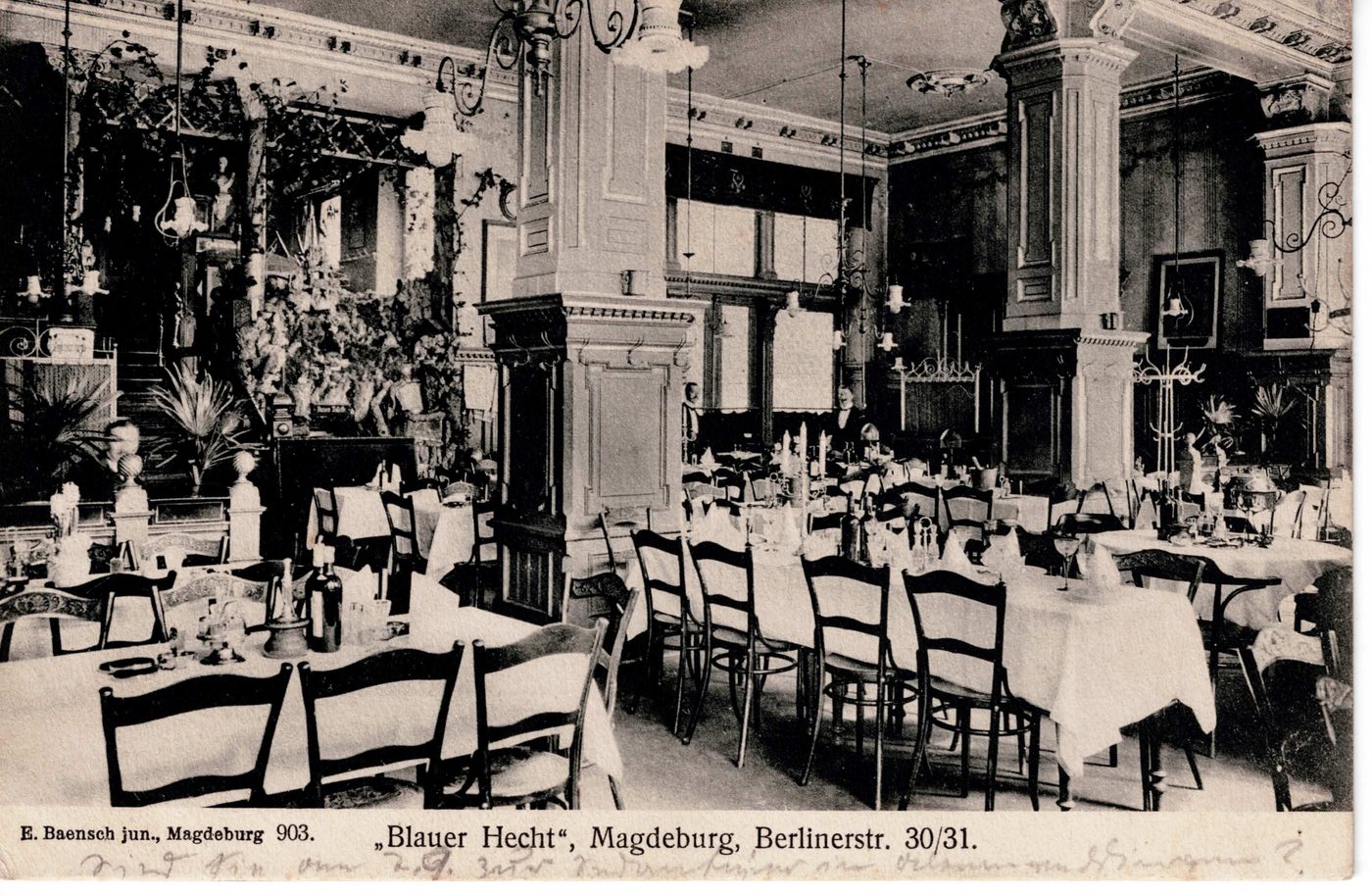 'Blauer Hecht', Magdeburg, Berlinerstr. 30/31.