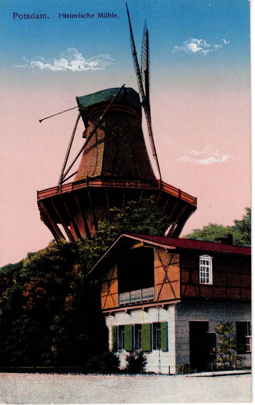 Potsdam. Historische Muehle.