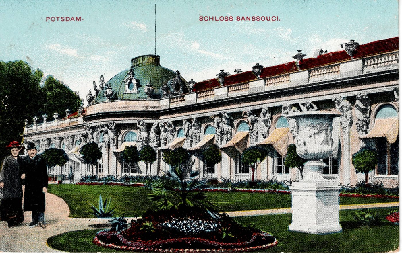 POTSDAM. SCHLOSS SANSSOUCI.