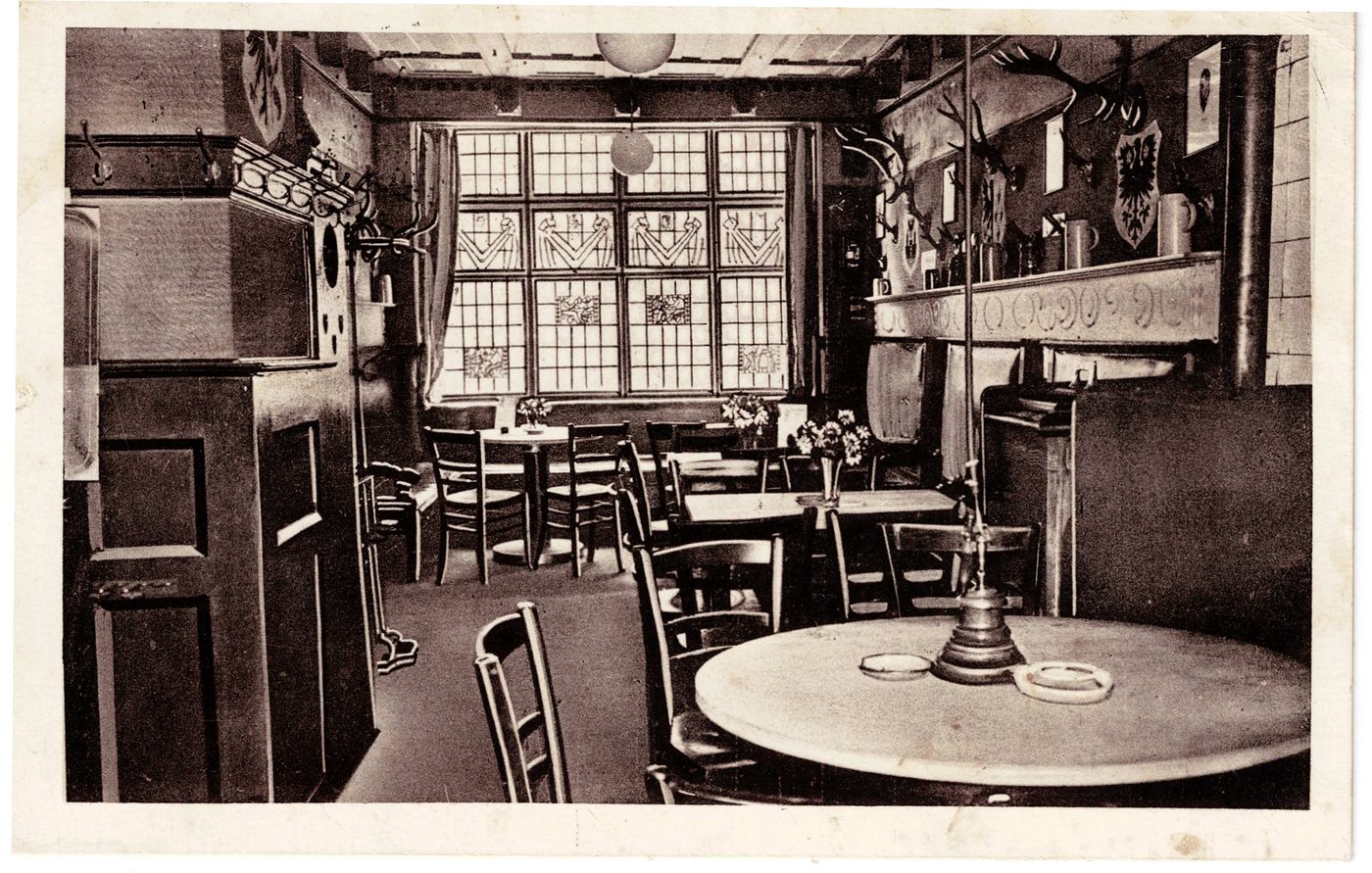 Grüne Laterne – Spezialausschank Münchner Kindl – Stendal – Inh. G. Gaßmann · Ruf 366 · Hallstr. 73