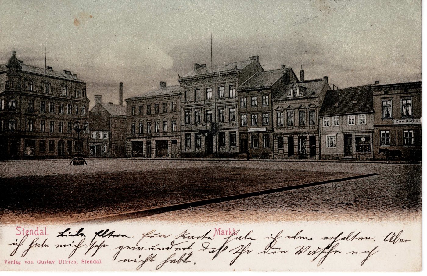 Stendal. Markt.