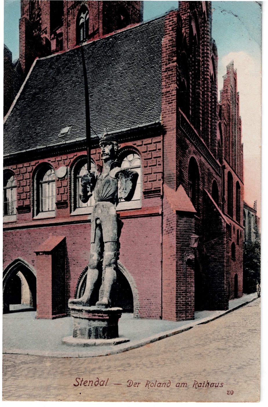 Stendal – Der Roland am Rathaus