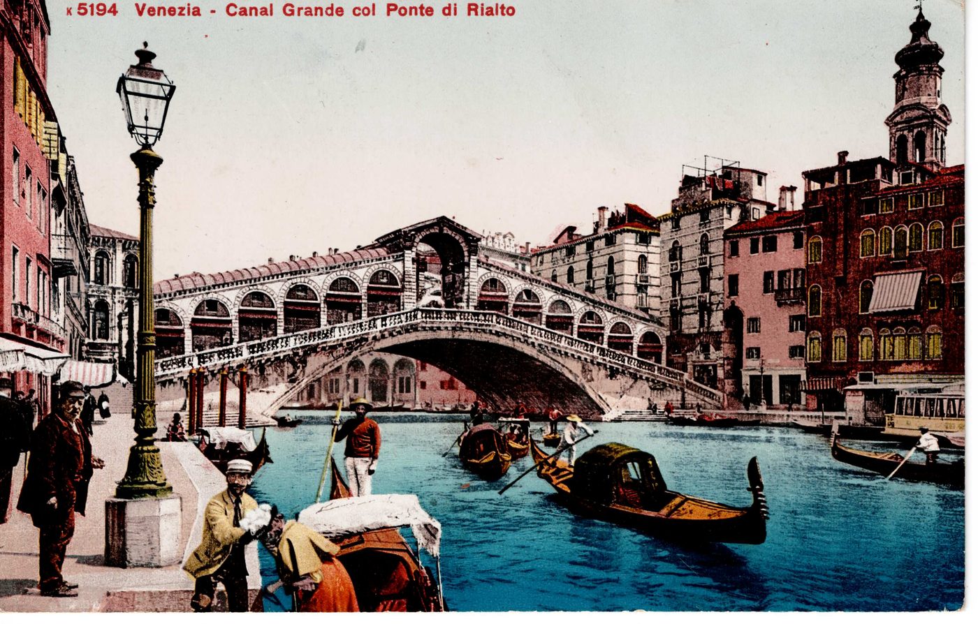 Venezia – Canal Grande col Ponte di Rialto