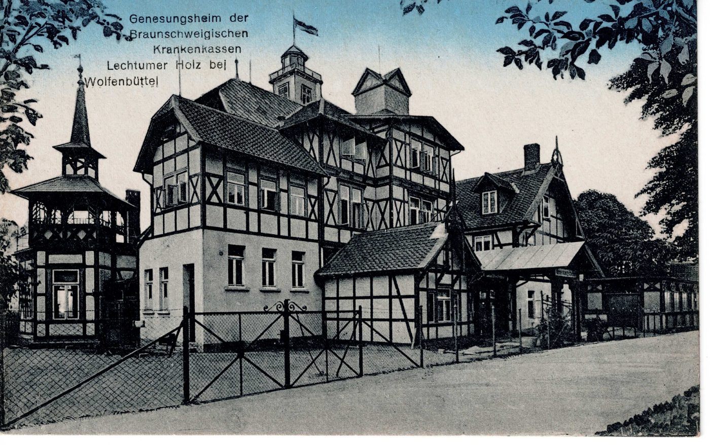 Genesungsheim der Braunschweigischen Krankenkassen, Lechlumer Holz bei Wolfenbüttel